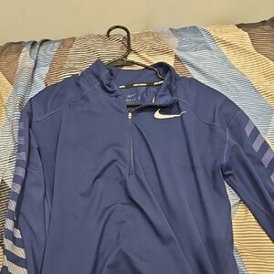 Nike Royal Blue Half-Zip Top